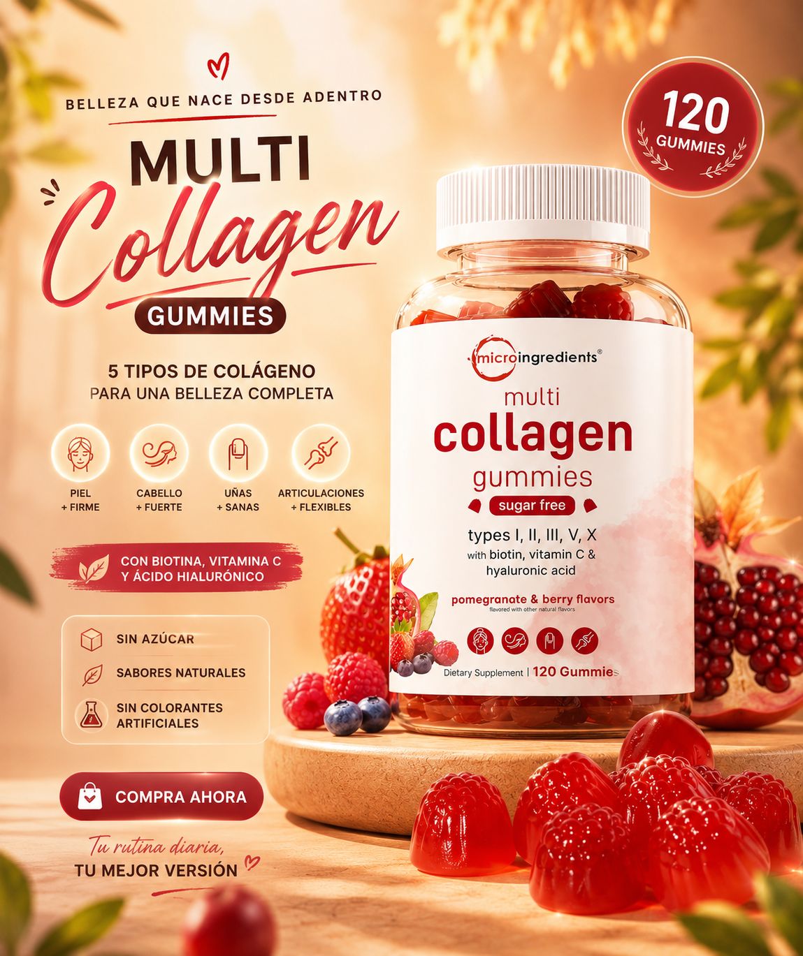 💖 ¡El Colágeno Todo-en-Uno que Tu Cuerpo Estaba Esperando!