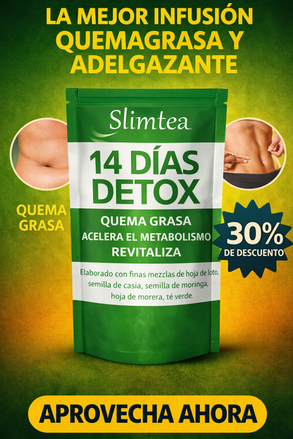 🌿Slimtea Detox Natural: Bienestar y Ligereza en Cada Taza🌿