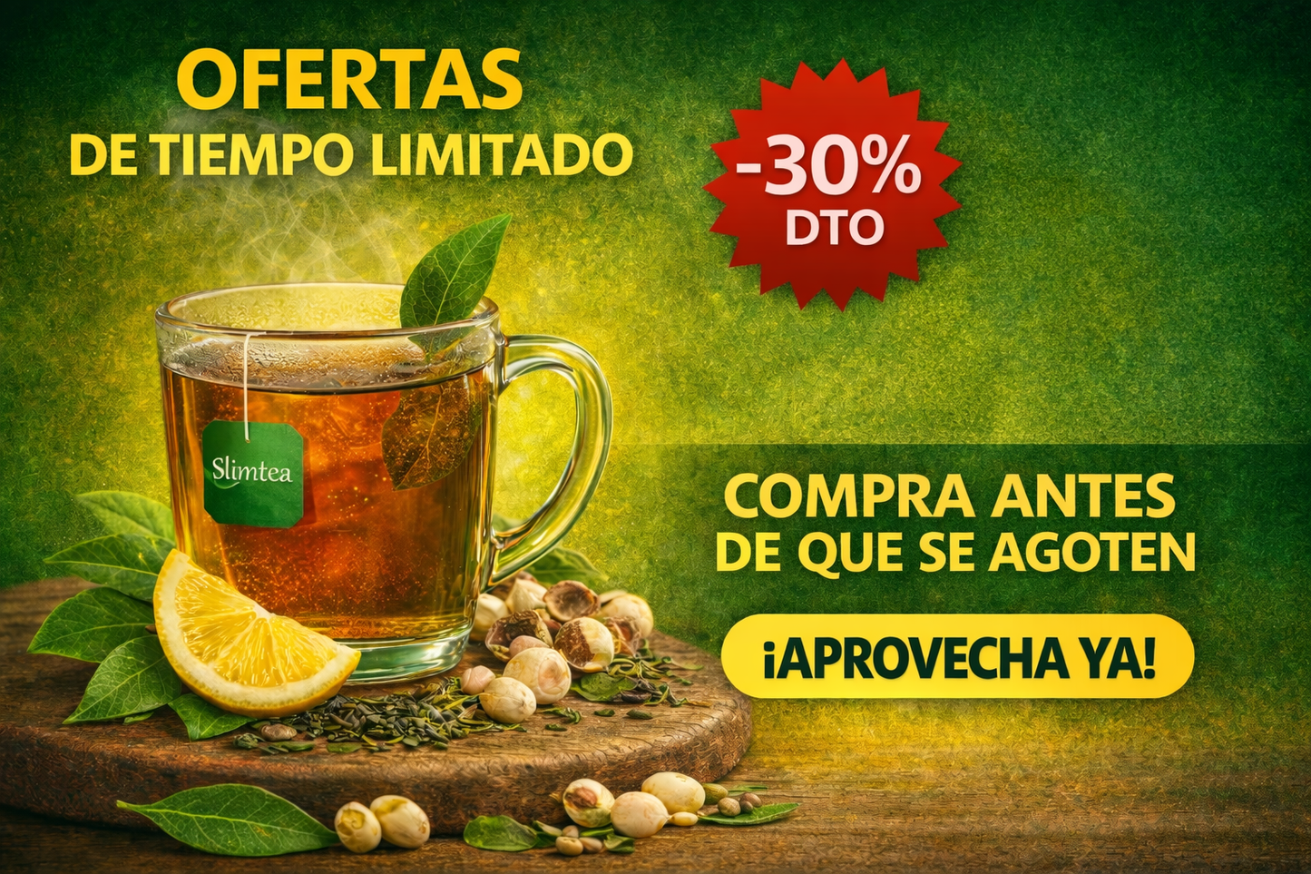 🌿Slimtea Detox Natural: Bienestar y Ligereza en Cada Taza🌿