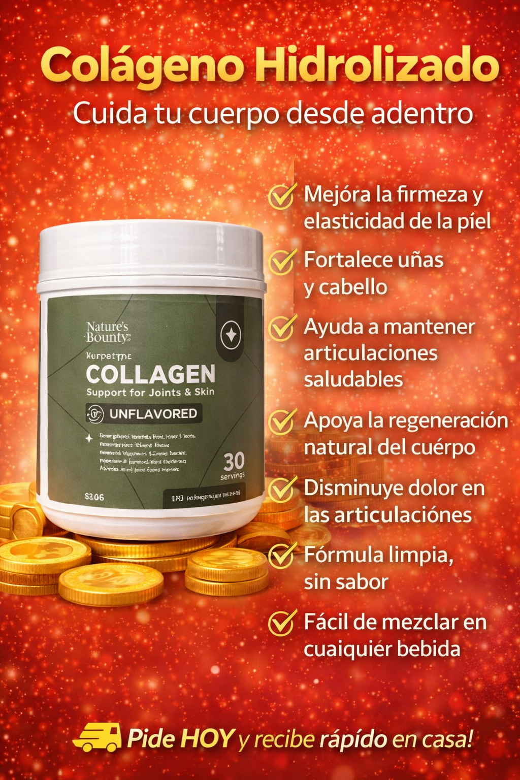 ✨ Muévete sin dolor y luce un cabello más fuerte 🦴