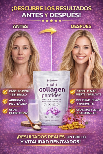 ✨ El Multicolágico #1 para Tu Piel ✨, Cabello 💁‍♀️