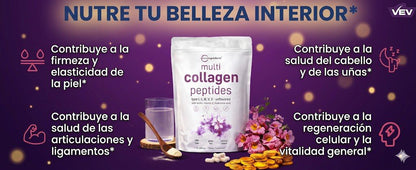 ✨ **Multicolágeno Elimina arrugas, fortalece tu cabello 💇‍♀️ y alivia tus articulaciones 🦴 en semanas 💥